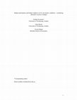 Research paper thumbnail of Budget participation and budget emphasis in low uncertainty conditions – considering alternative reasons to budget