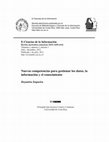 Research paper thumbnail of Nuevas competencias para gestionar los datos, la información y el conocimiento