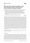 Research paper thumbnail of Soft Drink Supply Chain Sustainability: A Case Based Approach to Identify and Explain Best Practices and Key Performance Indicators