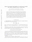 Research paper thumbnail of Irregular primes with respect to Genocchi numbers and Artin's primitive root conjecture