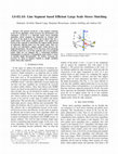 Research paper thumbnail of LS-ELAS: Line segment based efficient large scale stereo matching