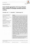 Research paper thumbnail of Some Dombi aggregation of Q ‐rung orthopair fuzzy numbers in multiple‐attribute decision making