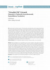 Research paper thumbnail of Noticing the Elephant in the Middle of the Room: Manifestation of Socio-Economic Inequalities in the World and Turkey