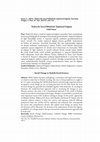 Research paper thumbnail of Türkiye’de Sosyal Bilimlerde Toplumsal Değişim