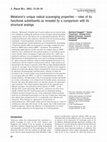 Research paper thumbnail of Melatonin's unique radical scavenging properties - roles of its functional substituents as revealed by a comparison with its structural analogs