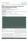 Research paper thumbnail of Review of Diagnostic and Vaccination Approaches of Infectious Bursal Disease of Poultry