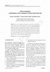 Research paper thumbnail of GIS in seismology: contributions to the evaluation of seismic hazard and risk