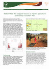 Research paper thumbnail of Shallow Wells: An untapped resource to improve agricultural productivity in southern Mali