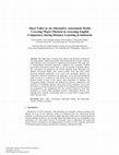 Research paper thumbnail of Short Video as An Alternative Assessment Media Covering Major Obstacle in Assessing English Competency during Distance Learning in Indonesia