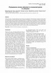 Research paper thumbnail of Phytoplasma strains detected in ornamental plants in Lithuania