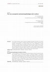 Research paper thumbnail of Por una concepción semioantropobiológica de la cultura