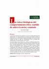 Research paper thumbnail of Las raíces biológicas del comportamiento ético: sentido de sobrevivencia y semiosis