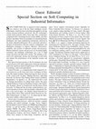 Research paper thumbnail of Guest Editorial Special Section on Soft Computing in Industrial Informatics