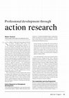 Research paper thumbnail of Professional development through action research in educational settings