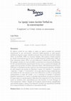 Research paper thumbnail of La 'queja' como Acción Verbal en la conversación