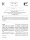 Research paper thumbnail of Liquid Phase hydrogenation of nitrobenzene over an industrial Ni/SiO2 supported catalyst