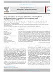 Research paper thumbnail of Design and synthesis of aminoester heterodimers containing flavone or chromone moieties as modulators of P-glycoprotein-based multidrug resistance (MDR)