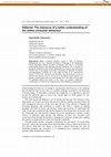 Research paper thumbnail of Editorial: The relevance of a better understanding of the online consumer behaviour