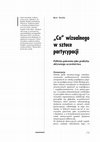 Research paper thumbnail of „Co” wizualnego w sztuce partycypacji? Polityka patrzenia jako praktyka aktywnego uczestnictwa / “WHAT” VISUAL IN PARTICIPATORY ART