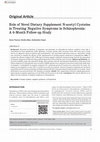 Research paper thumbnail of Role of Novel Dietary Supplement N-acetyl Cysteine in Treating Negative Symptoms in Schizophrenia: A 6-Month Follow-up Study