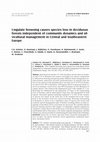 Research paper thumbnail of Ungulate browsing causes species loss in deciduous forests independent of community dynamics and silvicultural management in Central and Southeastern Europe