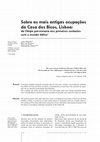 Research paper thumbnail of Sobre as mais antigas ocupações da Casa dos Bicos, Lisboa: da Olisipo pré-romana aos primeiros contactos com o mundo itálico