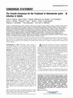 Research paper thumbnail of The Toronto Consensus for the Treatment of Helicobacter pylori Infection in Adults