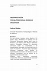 Research paper thumbnail of Argumentación Visual/Emocional: Modelos Analíticos. En: Discurso, Cultura, Emoción; Prácticas Discursivas Interculturales, Transculturales y Alternativas. México: Facultad de Filosofía y Letras/UANL, ALED...