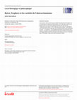 Research paper thumbnail of Boèce, Porphyre et les variétés de l’abstractionnisme