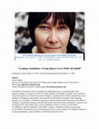 Research paper thumbnail of "Lesbian Aesthetics: Living Queer Lives With Ali Smith"