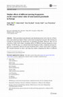 Research paper thumbnail of Similar effects of different mowing frequencies on the conservation value of semi-natural grasslands in Europe