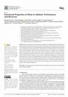 Research paper thumbnail of Functional Properties of Meat in Athletes’ Performance and Recovery