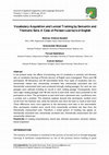 Research paper thumbnail of Vocabulary Acquisition and Lexical Training by Semantic and Thematic Sets in Persian Learners of English