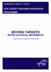 Research paper thumbnail of Moving Targets Notes on Social Movements