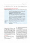 Research paper thumbnail of Correlation between Body Mass Index, Gender, and Skeletal Muscle Mass Cut off Point in Bandung