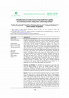 Research paper thumbnail of Identification of critical areas of groundwater quality in Golestan province using fuzzy clustering method