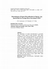 Research paper thumbnail of Determinants of Export Diversification in Nigeria: Any Special Role for Foreign Direct Investment (FDI)?