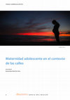 Research paper thumbnail of Maternidad adolescente en el contexto de las calles