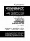 Research paper thumbnail of Demandas críticas de autocuidado de estudiantes de Enfermería de la Facultad de Ciencias de la Salud de la Universidad Nacional del Este