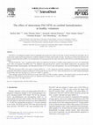 Research paper thumbnail of The effect of intravenous PACAP38 on cerebral hemodynamics in healthy volunteers