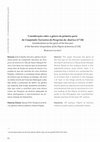 Research paper thumbnail of Considerações sobre o gênero da primeira parte do "Compêndio Narrativo do Peregrino da América" (1728)