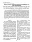 Research paper thumbnail of Risk Factors and Predictors of Severe Dengue in Saudi Population in Jeddah, Western Saudi Arabia: A Retrospective Study