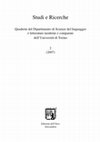 Research paper thumbnail of Tradurre in internet: l&#8217;esempio delle pubblicazioni turistiche on-line. Un confronto tra italiano e tedesco