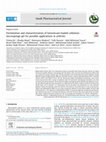 Research paper thumbnail of Formulation and characterization of lornoxicam-loaded cellulosic-microsponge gel for possible applications in arthritis