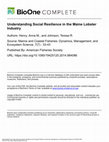 Research paper thumbnail of Understanding Social Resilience in the Maine Lobster Industry