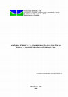 Research paper thumbnail of A dívida pública e a coordenação das políticas fiscal e monetária no governo Lula