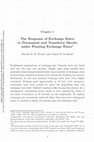 Research paper thumbnail of The response of exchange rates to permanent and transitory shocks under floating exchange rates