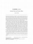 Research paper thumbnail of LEONARD COHEN AND COUNTRY MUSIC (second of two Cohen papers)