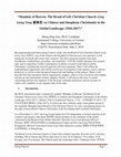 Research paper thumbnail of Mandate of Heaven: The Bread of Life Christian Church (Ling Liang Tang 靈糧堂) as Chinese and Sinophone Christianity in the Global Landscape (1942-2017)