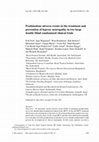 Research paper thumbnail of Prednisolone adverse events in the treatment and prevention of leprosy neuropathy in two large double blind randomized clinical trials 